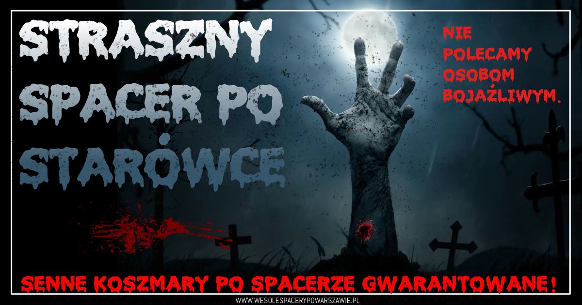 Straszny spacer po Starówce z przewodnikiem Warszawa